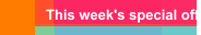 This week's special offer